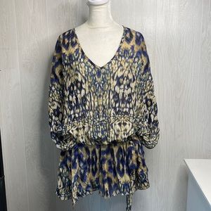 Miss Tina•Tina Knowles•Caftan Style•Batwing•Top•Blouse•XL•16/18